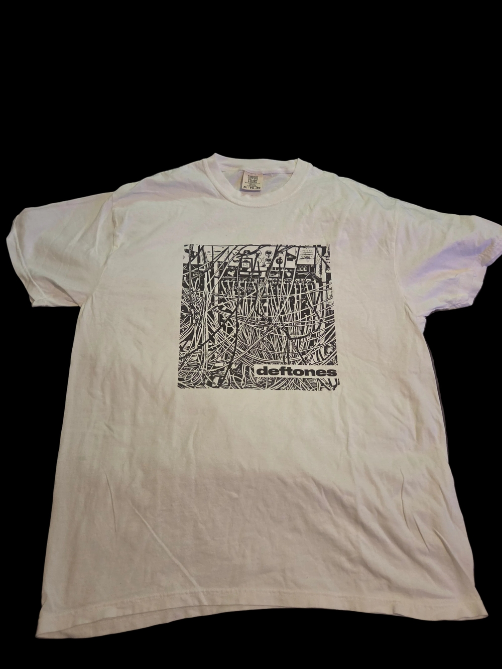 Deftones Wires T-Shirt XL & Brand New Tote Bag Merch Bundle